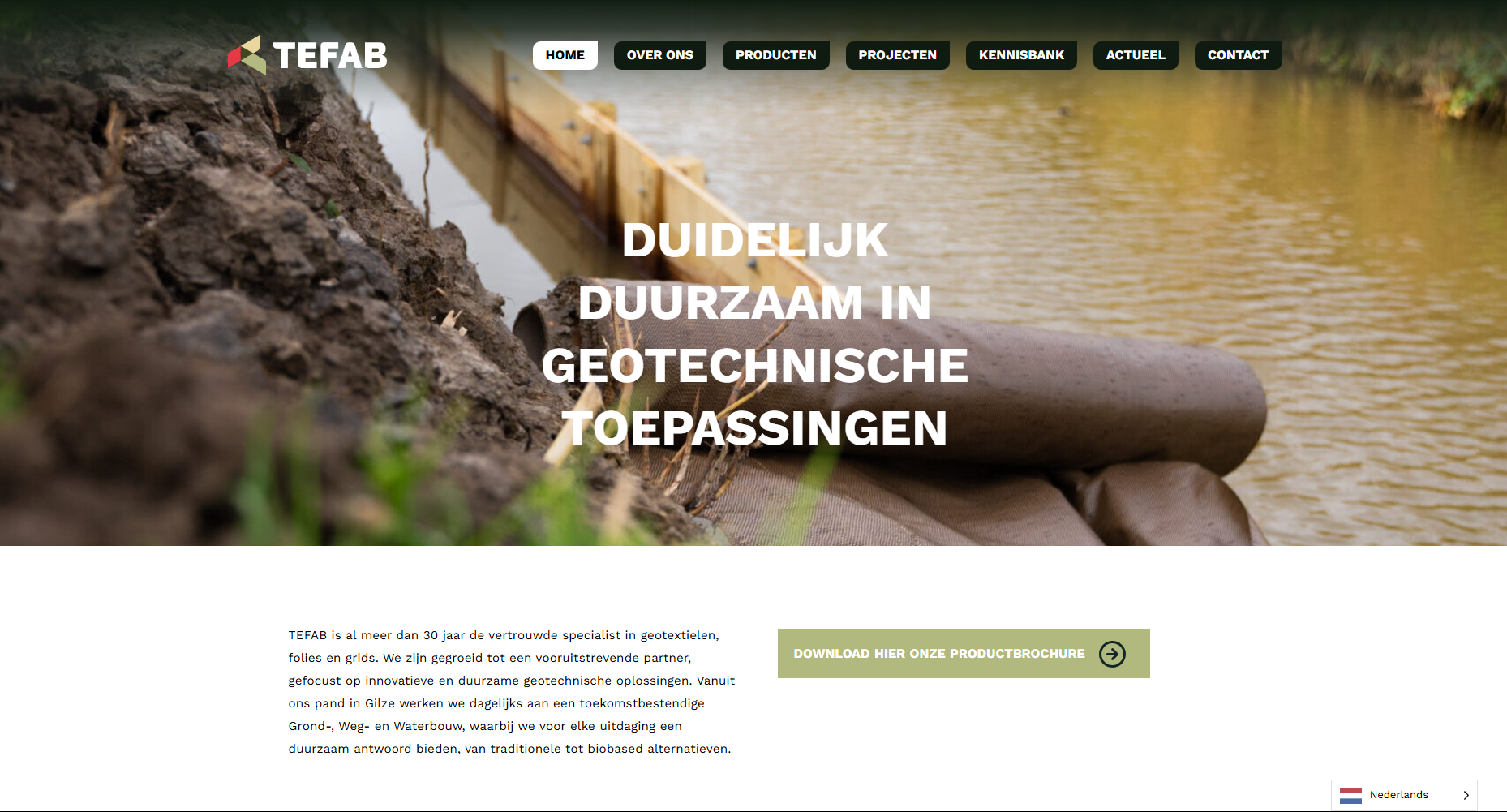 Tefab website